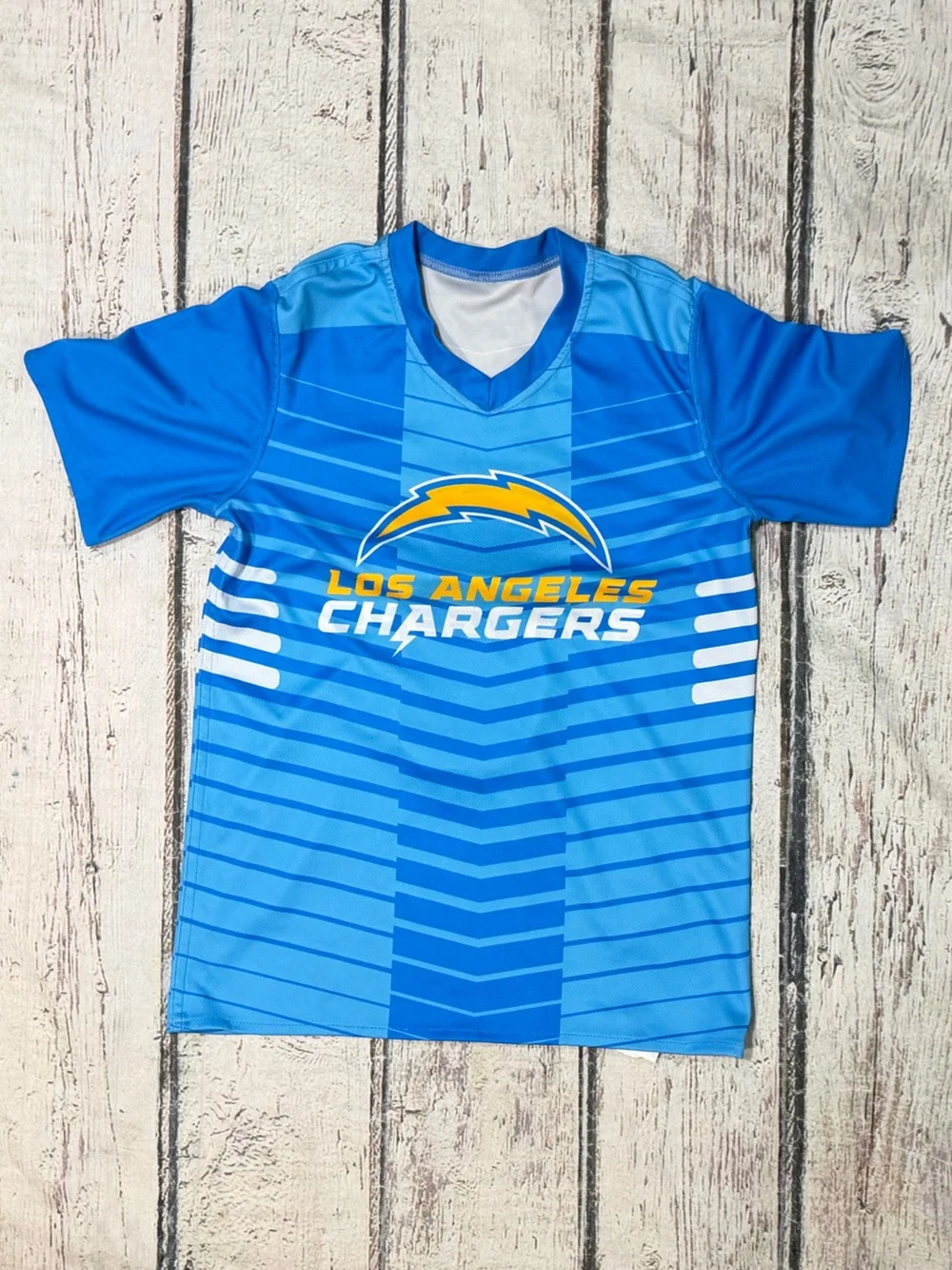 Los Angeles Chargers Reversible Jersey NFL Flag Football Boys Kids